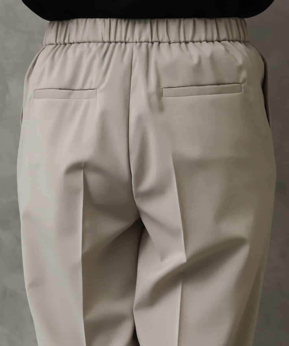 FMLGD06220 MICHEL KLEIN(ミッシェルクラン) [リラックスボトム]テーパードパンツ ベージュ