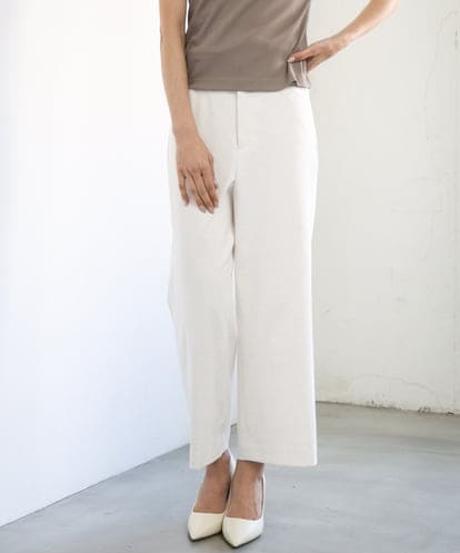 FMLGD17200 MICHEL KLEIN [定番人気]ドライストレッチワイドパンツ