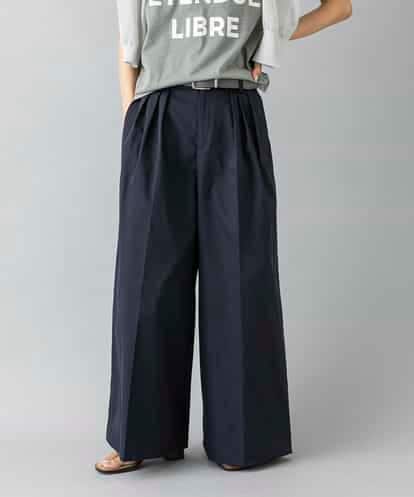 FMLGD22260 MICHEL KLEIN 2タックワイドチノパンツ