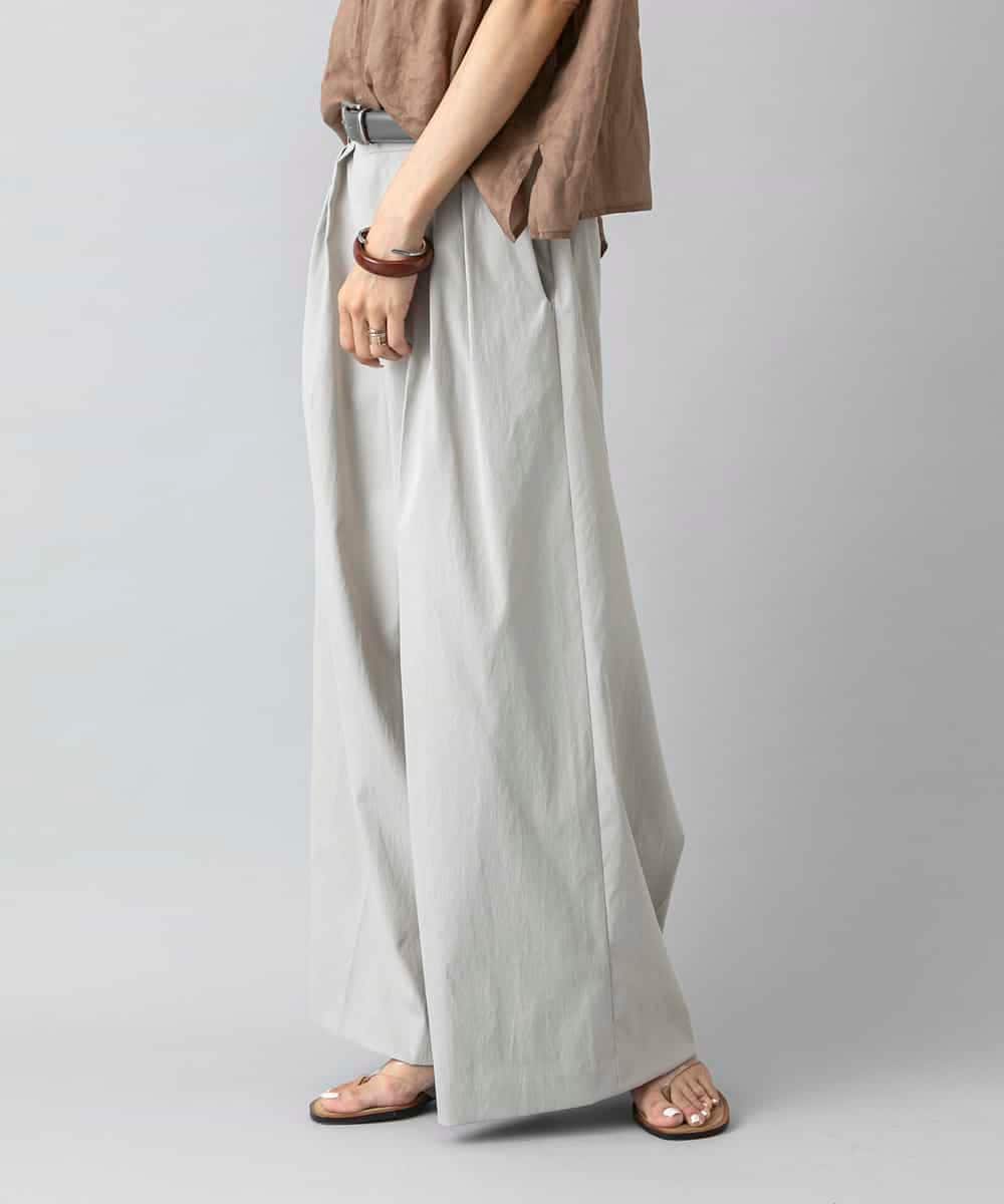 FMLGD22260 MICHEL KLEIN 2タックワイドチノパンツ