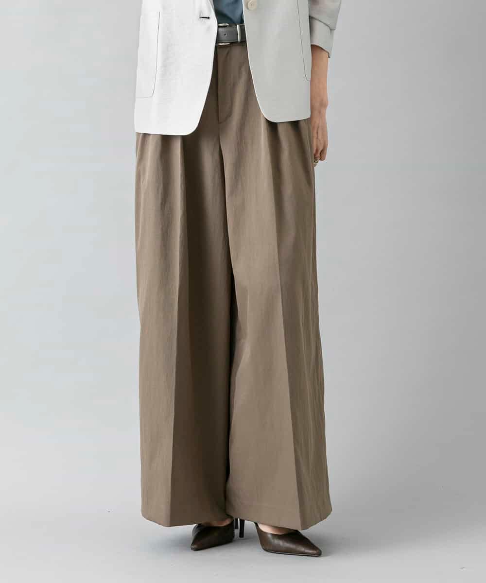 FMLGD22260 MICHEL KLEIN 2タックワイドチノパンツ