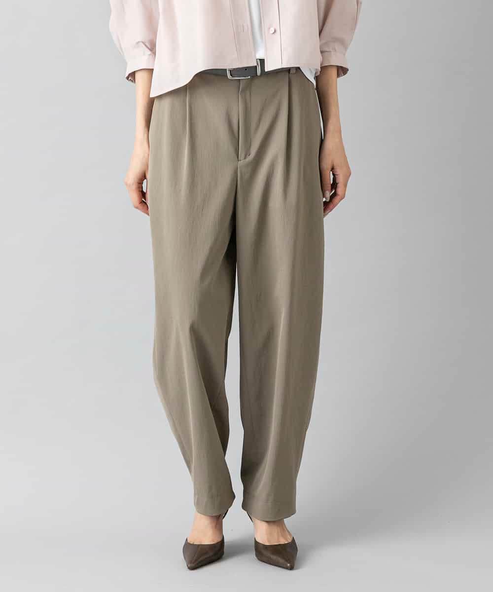 FMLGD25230 MICHEL KLEIN(ミッシェルクラン) バレルパンツ カーキ