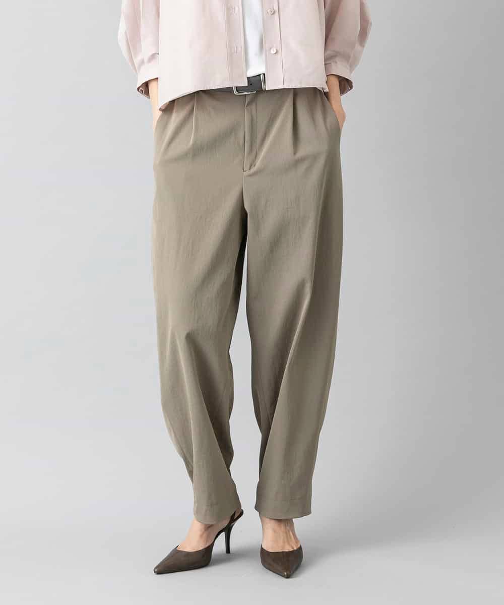 FMLGD25230 MICHEL KLEIN(ミッシェルクラン) バレルパンツ カーキ
