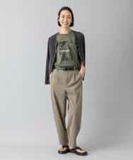 FMLGD25230 MICHEL KLEIN(ミッシェルクラン) バレルパンツ カーキ