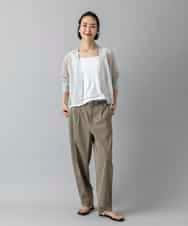 FMLGD25230 MICHEL KLEIN(ミッシェルクラン) バレルパンツ カーキ