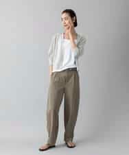 FMLGD25230 MICHEL KLEIN(ミッシェルクラン) バレルパンツ カーキ