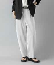 FMLGD25230 MICHEL KLEIN(ミッシェルクラン) バレルパンツ カーキ