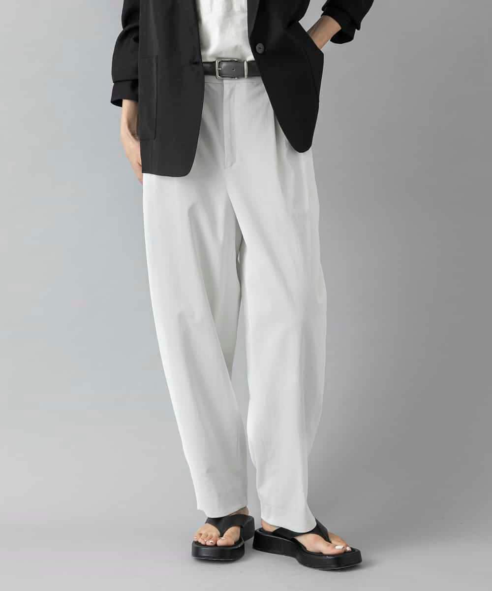 FMLGD25230 MICHEL KLEIN(ミッシェルクラン) バレルパンツ カーキ