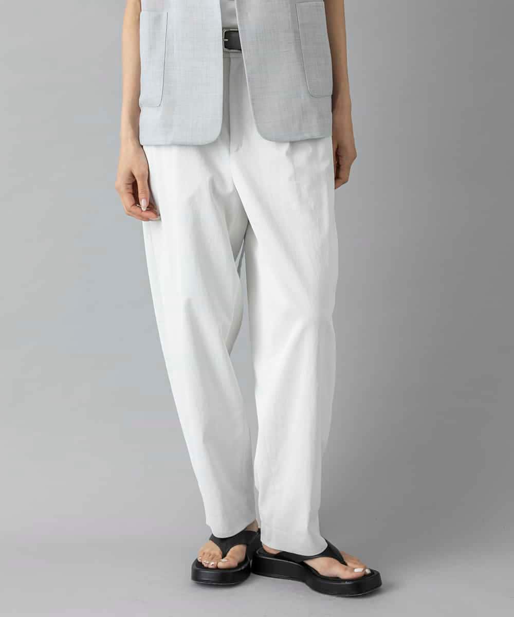 FMLGD25230 MICHEL KLEIN(ミッシェルクラン) バレルパンツ カーキ