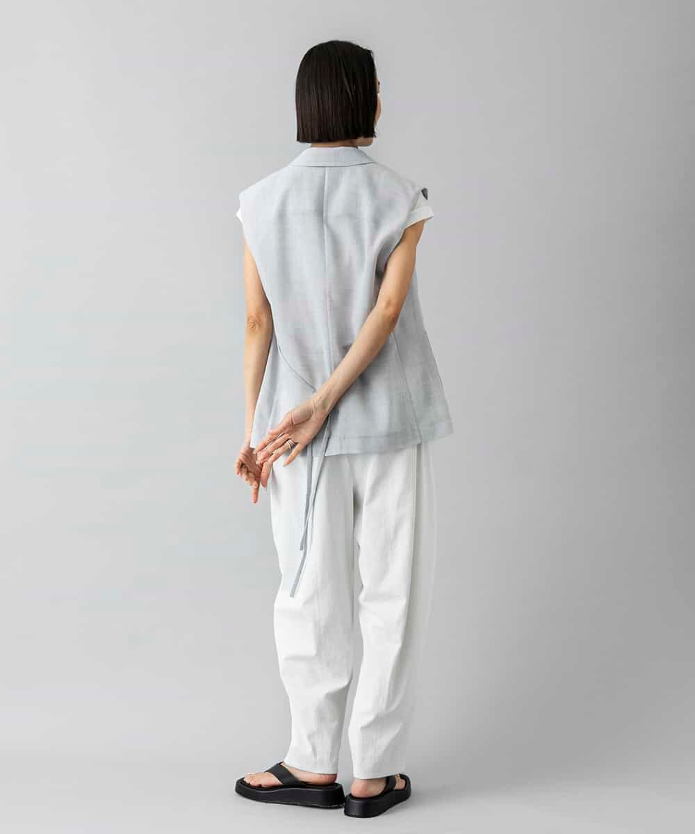 FMLGD25230 MICHEL KLEIN(ミッシェルクラン) バレルパンツ カーキ
