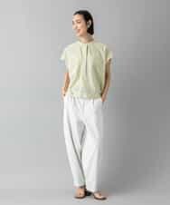 FMLGD25230 MICHEL KLEIN(ミッシェルクラン) バレルパンツ カーキ