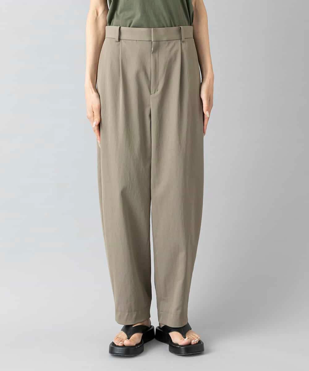 FMLGD25230 MICHEL KLEIN(ミッシェルクラン) バレルパンツ カーキ