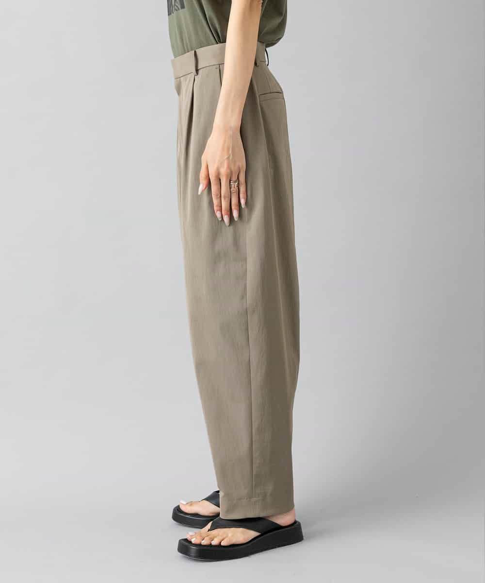 FMLGD25230 MICHEL KLEIN(ミッシェルクラン) バレルパンツ カーキ