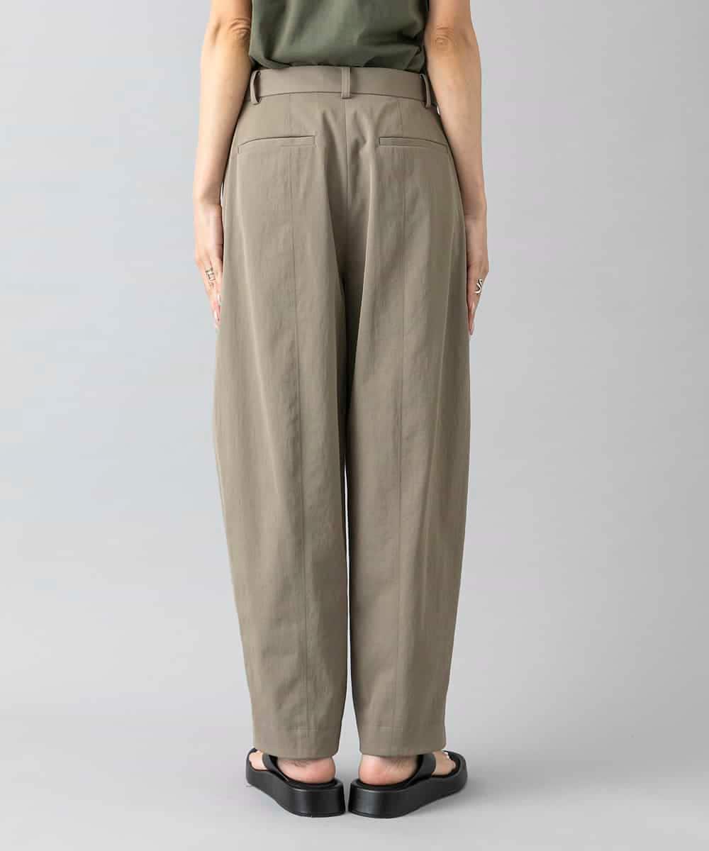 FMLGD25230 MICHEL KLEIN(ミッシェルクラン) バレルパンツ カーキ