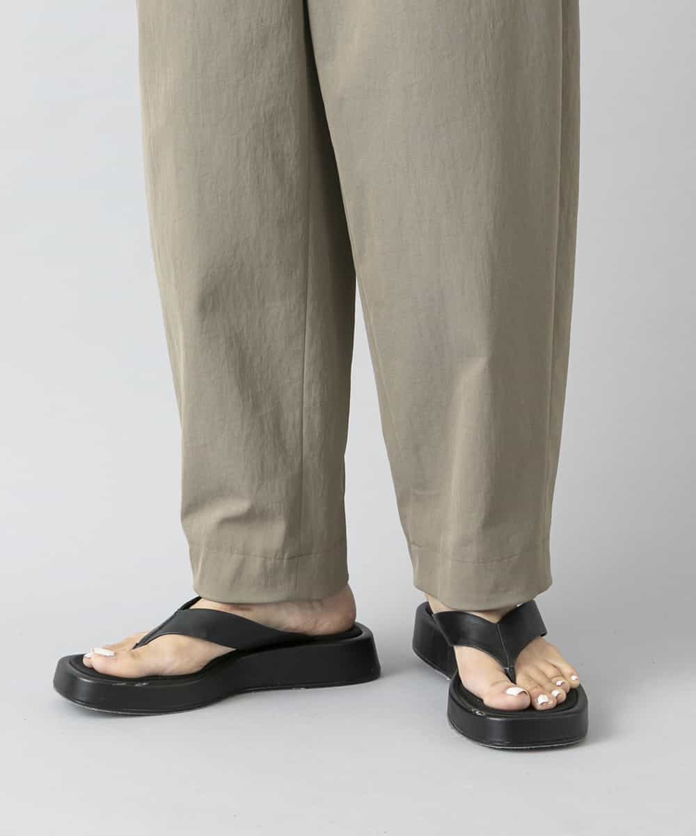 FMLGD25230 MICHEL KLEIN(ミッシェルクラン) バレルパンツ カーキ