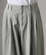 FMLGE01450 MICHEL KLEIN(ミッシェルクラン) [セットアップ対応]デニムバレルパンツ ライトグレー