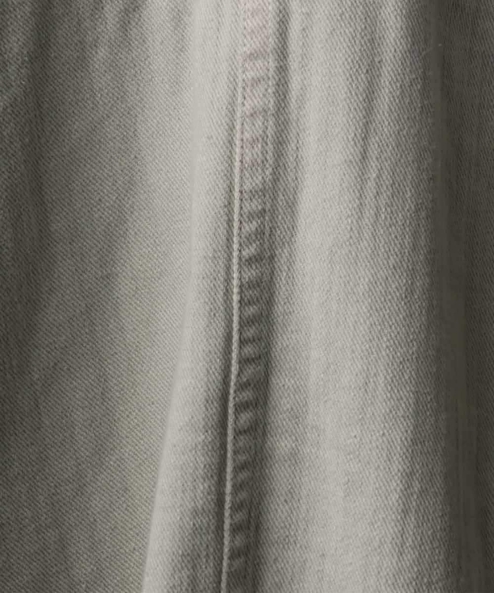 FMLGE01450 MICHEL KLEIN(ミッシェルクラン) [セットアップ対応]デニムバレルパンツ ライトグレー