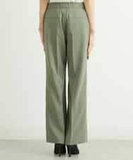 FMLGS27230 MICHEL KLEIN(ミッシェルクラン) [セットアップ対応／メディア着用]アイアスストレッチワイドパンツ カーキ