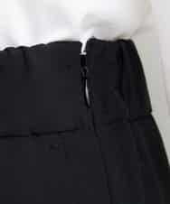 FMLGS40210 MICHEL KLEIN(ミッシェルクラン) ストレッチスリットジョガーパンツ ブラック(94)