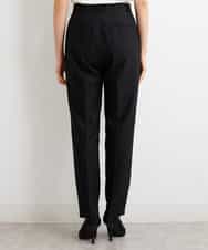 FMLGS42230 MICHEL KLEIN(ミッシェルクラン) [PLUS JACKET]バランサーキュラー(R)テーパードパンツ（セットアップ対応） ブラック(94)