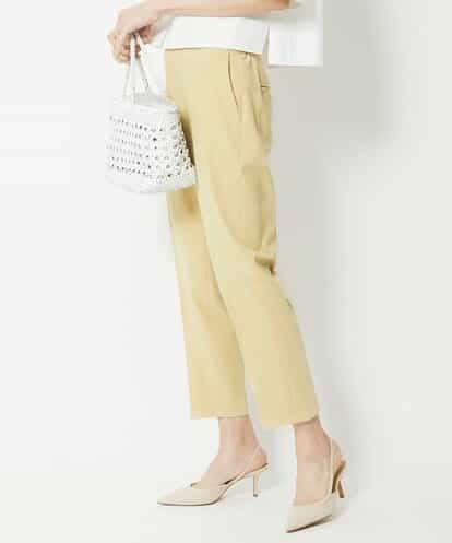FMLGV28200 MICHEL KLEIN  [定番人気]ストレッチスリムテーパードパンツ(8分丈)