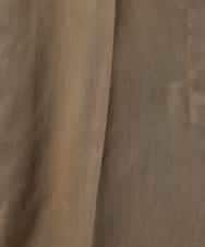 FMLHD08250 MICHEL KLEIN(ミッシェルクラン) リネンストレッチ テーパードパンツ ブラウン