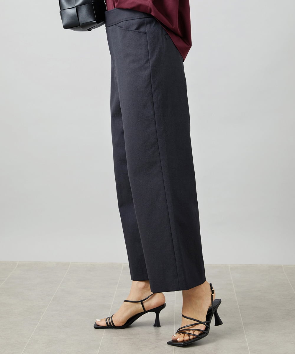 FMLHD17200 MICHEL KLEIN(ミッシェルクラン) [新色追加][定番人気]ドライストレッチワイドパンツ ベージュ