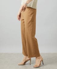 FMLHD17200 MICHEL KLEIN(ミッシェルクラン) [新色追加][定番人気]ドライストレッチワイドパンツ ベージュ