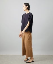 FMLHD17200 MICHEL KLEIN(ミッシェルクラン) [新色追加][定番人気]ドライストレッチワイドパンツ ベージュ