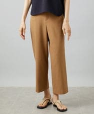 FMLHD17200 MICHEL KLEIN(ミッシェルクラン) [新色追加][定番人気]ドライストレッチワイドパンツ ベージュ