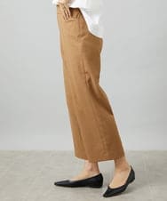 FMLHD17200 MICHEL KLEIN(ミッシェルクラン) [新色追加][定番人気]ドライストレッチワイドパンツ ベージュ