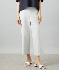 FMLHD17200 MICHEL KLEIN(ミッシェルクラン) [新色追加][定番人気]ドライストレッチワイドパンツ ベージュ