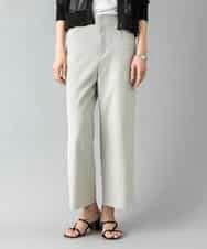 FMLHD17200 MICHEL KLEIN(ミッシェルクラン) [新色追加][定番人気]ドライストレッチワイドパンツ ベージュ