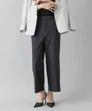 FMLHD17200 MICHEL KLEIN(ミッシェルクラン) [新色追加][定番人気]ドライストレッチワイドパンツ ベージュ