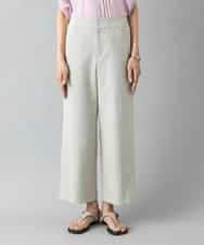 FMLHD17200 MICHEL KLEIN(ミッシェルクラン) [新色追加][定番人気]ドライストレッチワイドパンツ ベージュ