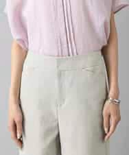 FMLHD17200 MICHEL KLEIN(ミッシェルクラン) [新色追加][定番人気]ドライストレッチワイドパンツ ベージュ