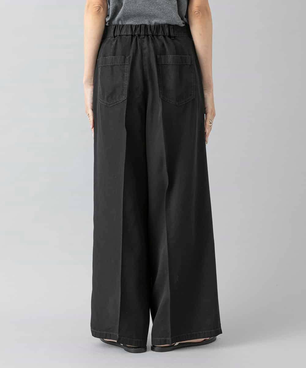 FMLHD18260 MICHEL KLEIN(ミッシェルクラン) ライトデニムパンツ ブラック