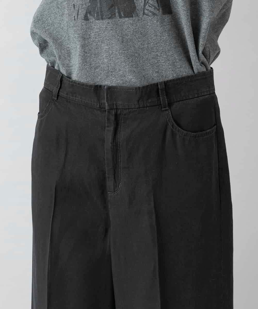 FMLHD18260 MICHEL KLEIN(ミッシェルクラン) ライトデニムパンツ ブラック