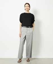 FMLJA01170 MICHEL KLEIN(ミッシェルクラン) チノワイドパンツ グレー