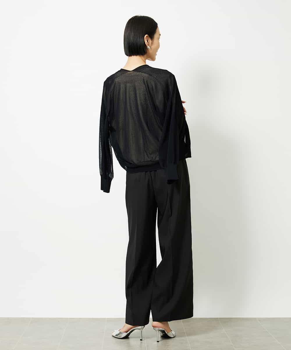FMLJA01170 MICHEL KLEIN(ミッシェルクラン) チノワイドパンツ グレー