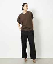 FMLJA01170 MICHEL KLEIN(ミッシェルクラン) チノワイドパンツ グレー
