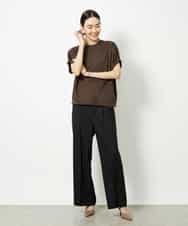 FMLJA01170 MICHEL KLEIN(ミッシェルクラン) チノワイドパンツ グレー