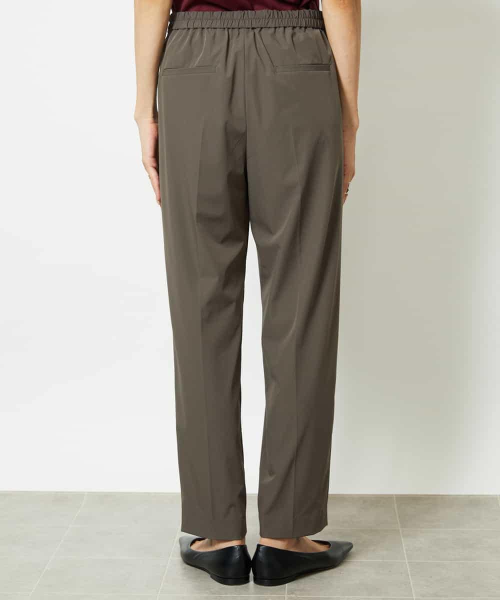 FMLJA05230 MICHEL KLEIN(ミッシェルクラン) ［セットアップ対応］コージーテーパードパンツ ブラウン