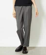 FMLJA07200 MICHEL KLEIN(ミッシェルクラン) ツイルストレッチテーパードパンツ ベージュ