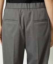 FMLJA07200 MICHEL KLEIN(ミッシェルクラン) ツイルストレッチテーパードパンツ ベージュ