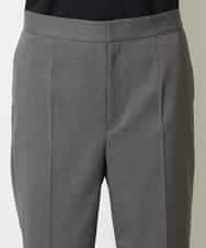 FMLJA07200 MICHEL KLEIN(ミッシェルクラン) ツイルストレッチテーパードパンツ ベージュ