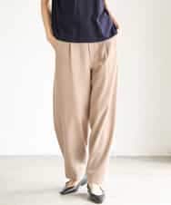 FMLJD02240 MICHEL KLEIN(ミッシェルクラン) [2WAY]ピーチタッチワイドパンツ ダークグレー