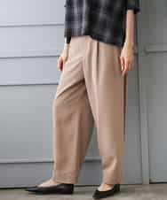 FMLJD02240 MICHEL KLEIN(ミッシェルクラン) [2WAY]ピーチタッチワイドパンツ ダークグレー