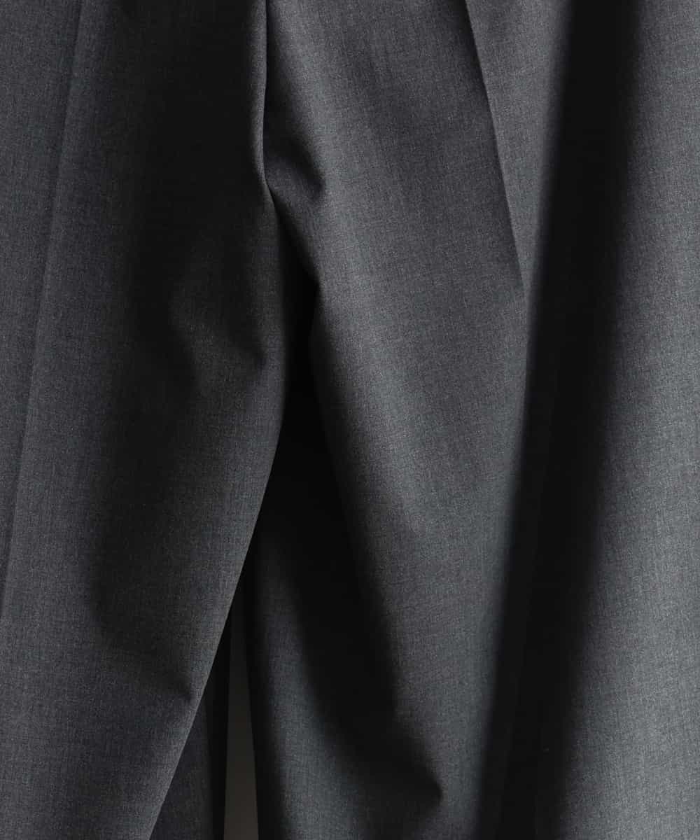 FMLJD04250 MICHEL KLEIN(ミッシェルクラン) ベルトデザインワイドパンツ ダークグレー