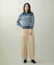 FMLJP21230 MICHEL KLEIN(ミッシェルクラン) ライトサテン2WAYサロペット ベージュ(82)
